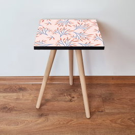 Hanah Home Mesa Auxiliar Shp169 - Salmón
